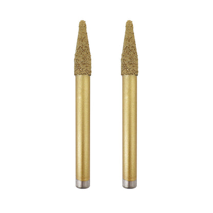 Diashark CNC Diamond Engraving Router Bit Stone Milling Cutter Engraver Marble Granite Tool Blades Carving Knife