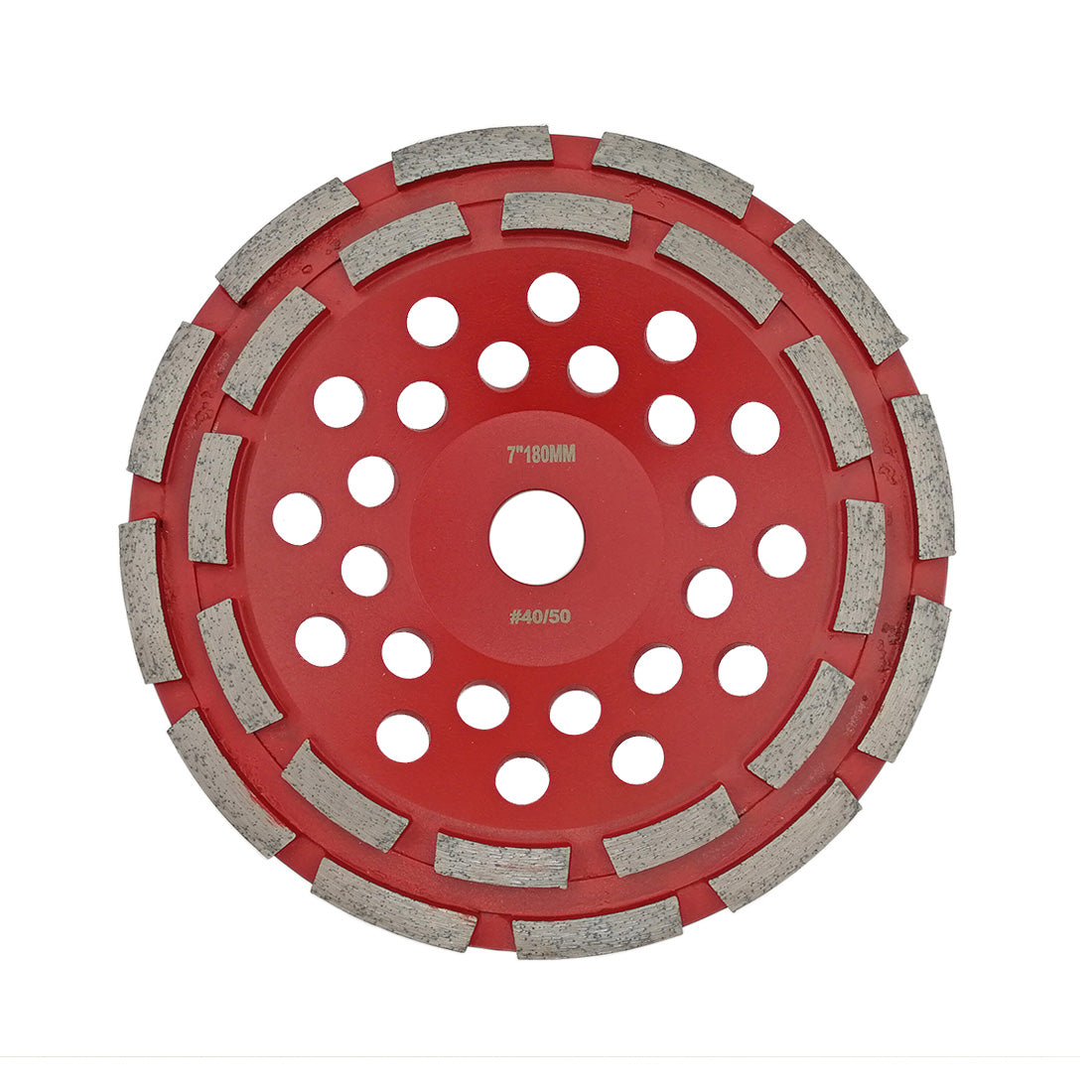 Diashark Concrete Turbo Row Diamond Grinding Cup Wheel Hard Masonry Marble Weld Turbo Cup Disc Fits 7/8 Inch Arbor from 4" to 7"