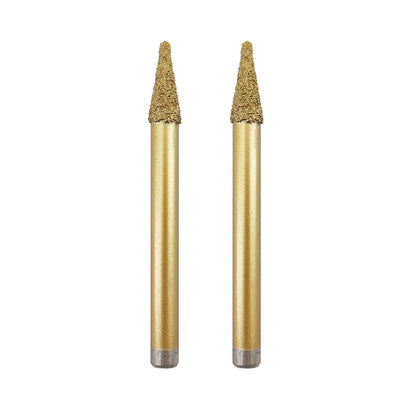 Diashark CNC Diamond Engraving Router Bit Stone Milling Cutter Engraver Marble Granite Tool Blades Carving Knife