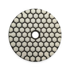 SHDIATOOL 4 Zoll Trockene Diamant-Polierscheiben für Granit, Marmor, 7 Stück/Set