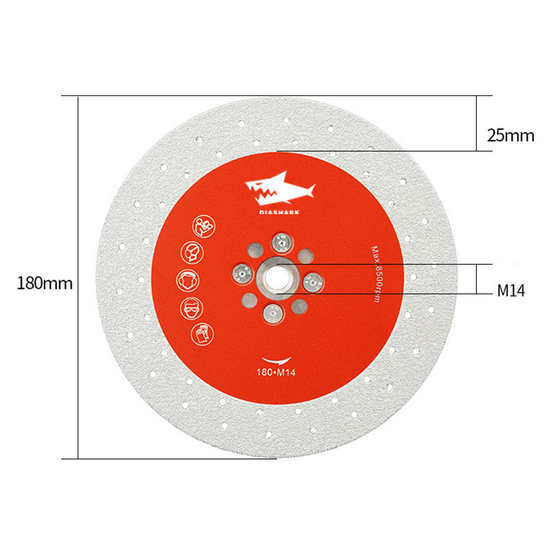 Diashark M14 Flange Diamond Cup Wheel for Cutting & Grinding