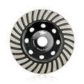 Diashark 5"/7"Turbo Row Diamond Grinding Cup Wheel for Concrete Granite Marble Masonry
