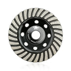 Diashark 5"/7"Turbo Row Diamond Grinding Cup Wheel for Concrete Granite Marble Masonry