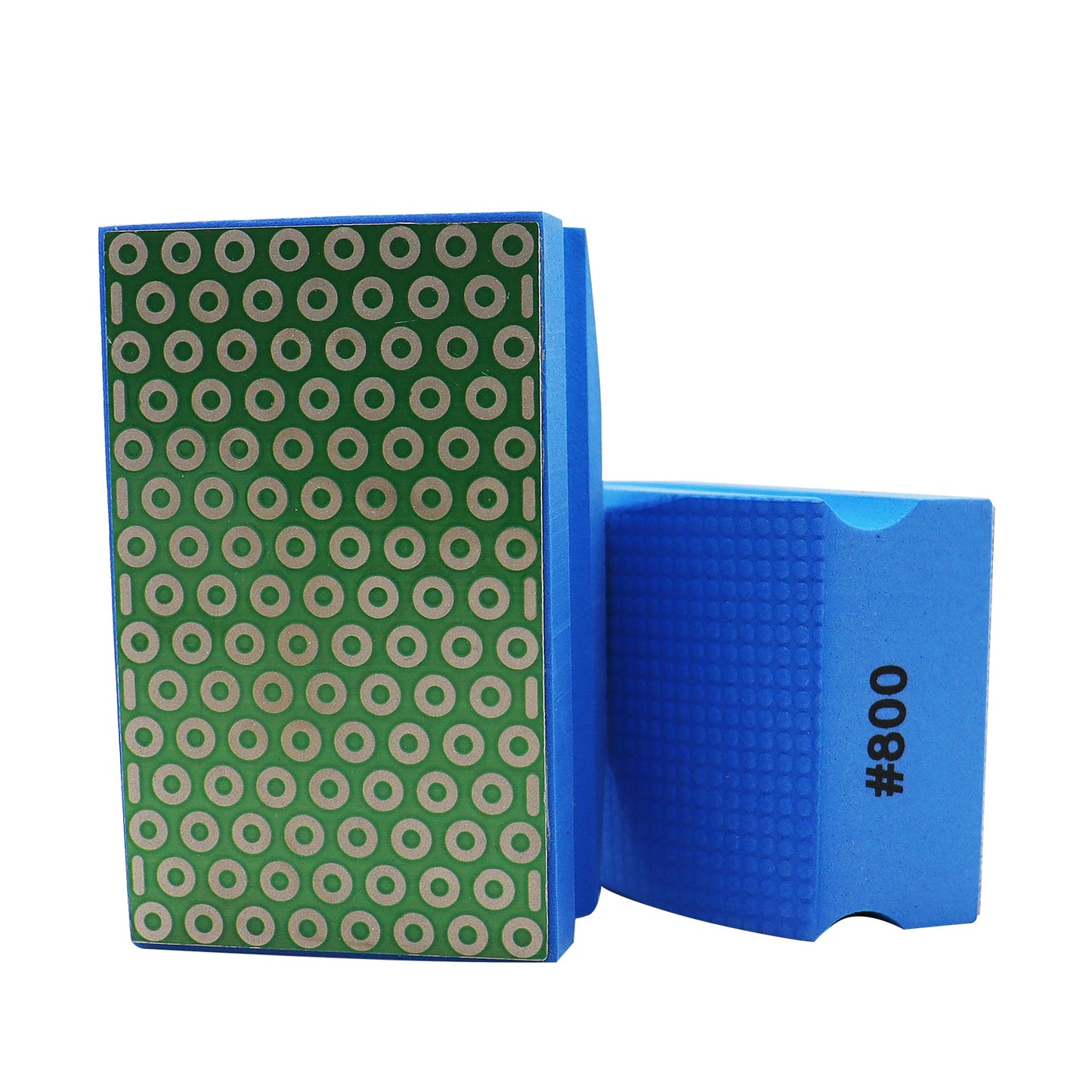 Diashark #50-800 Grit Diamond Hand Electroplated Polishing Pad for Granite Marble Glass Concrete