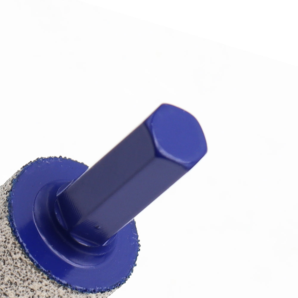 SHDIATOOL Brocas fresadoras de diamante para dedos, porcelana, cerámica, mármol, granito, vástago hexagonal