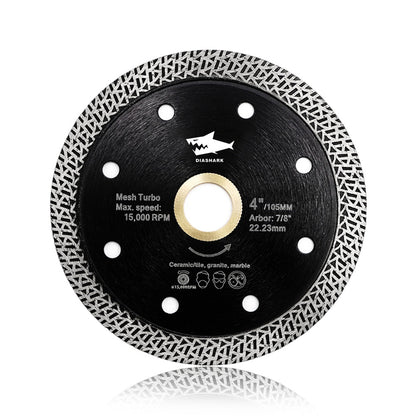 Diashark 4.5"7 " Diamond Saw Blade Cutting Porcelain Tile Ceramic Marble