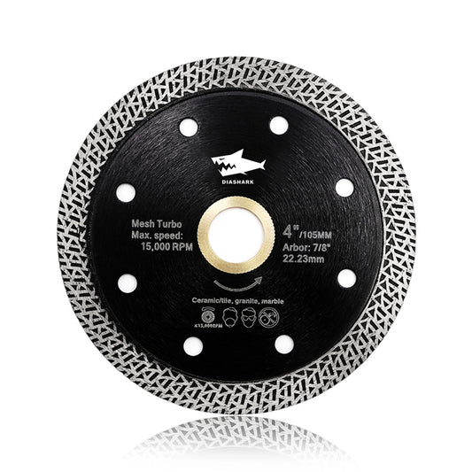 Diashark 4.5"7 " Diamond Saw Blade Cutting Porcelain Tile Ceramic Marble