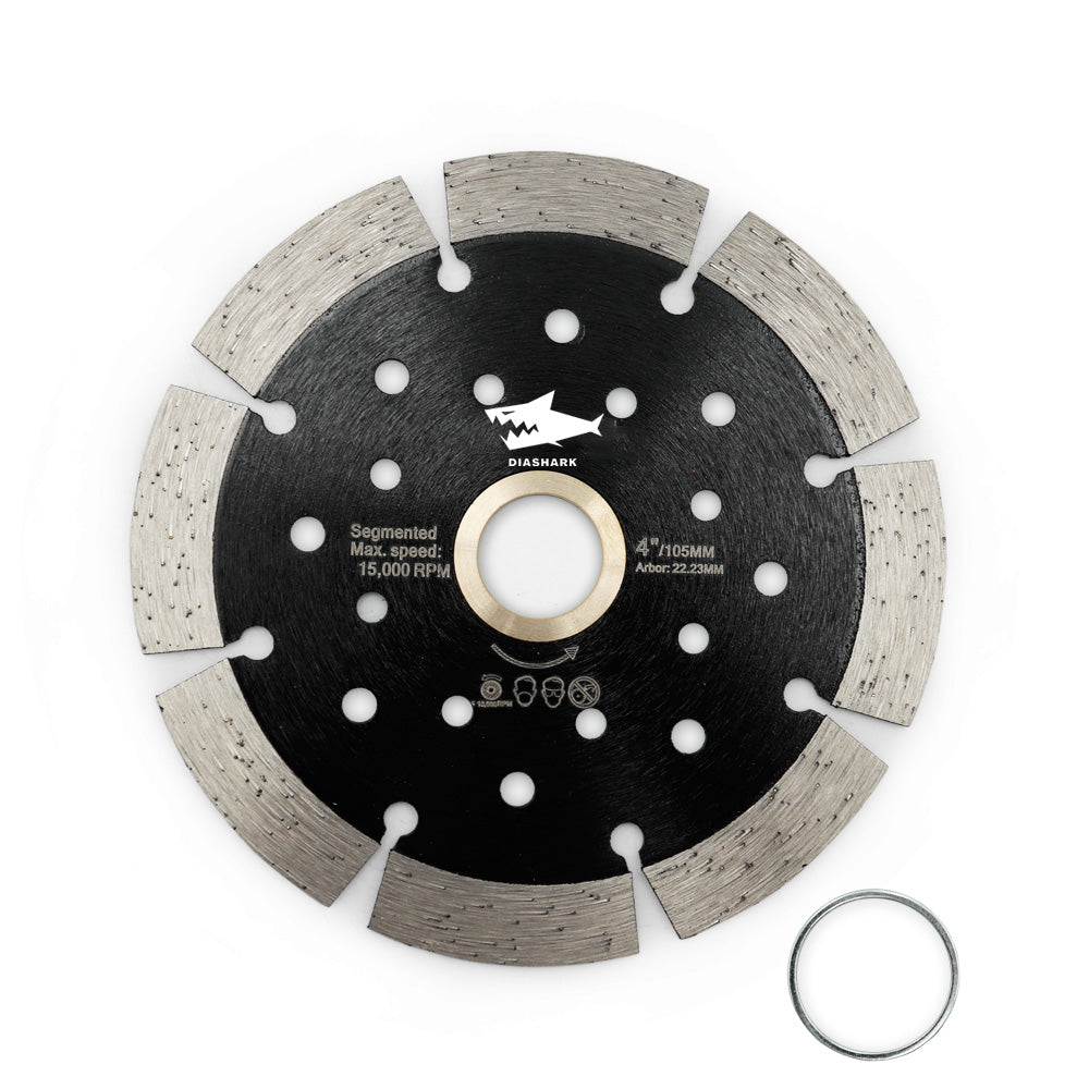 Diashark Concrete Diamond Segmented Saw Blade with Multi Holes Cutting Granite Marble