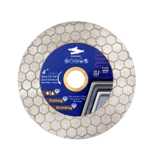 Diashark Disco de Sierra 5 pzs 4/4.5/5 Pulgadas Corte Rectificado Cerámica Granito Mármol