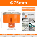 Diashark 6-100MM M14 Diamond Drill Bits Hole Saw Cutter for Porcelain Tile Granite Mortater Marble