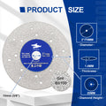 Diashark 75/115/125mmcs Porous Widened Cutting Blade  Ultra-Thin Disc Porcelain Tile Marble Glass Granite