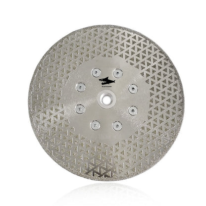 Diashark 4''-9'' Electroplated Cutting and Grinding Disc Single/Double side Coated M14 or 5/8-11 Flange
