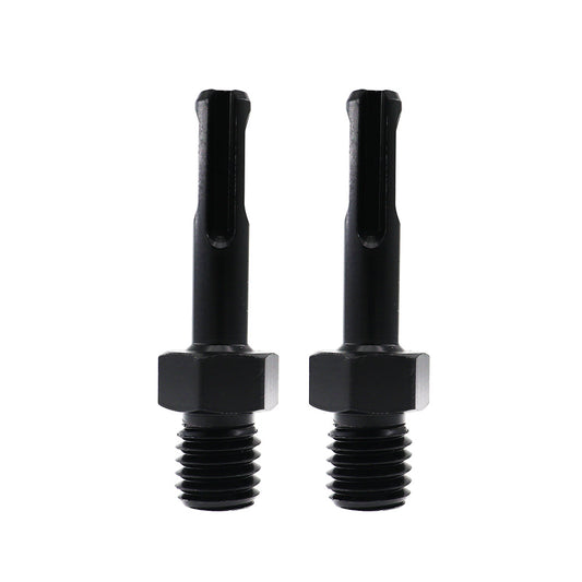 Diashark Core Drill Bit Adapter 5/8"-11 or M14 Thread Male to SDS Plus Shank