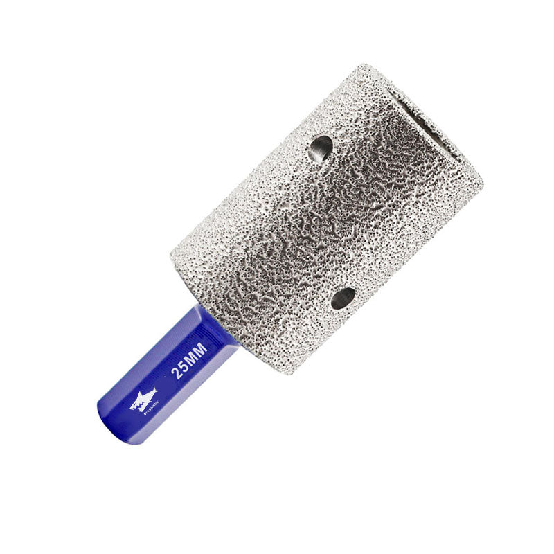 SHDIATOOL Brocas fresadoras de diamante para dedos, porcelana, cerámica, mármol, granito, vástago hexagonal