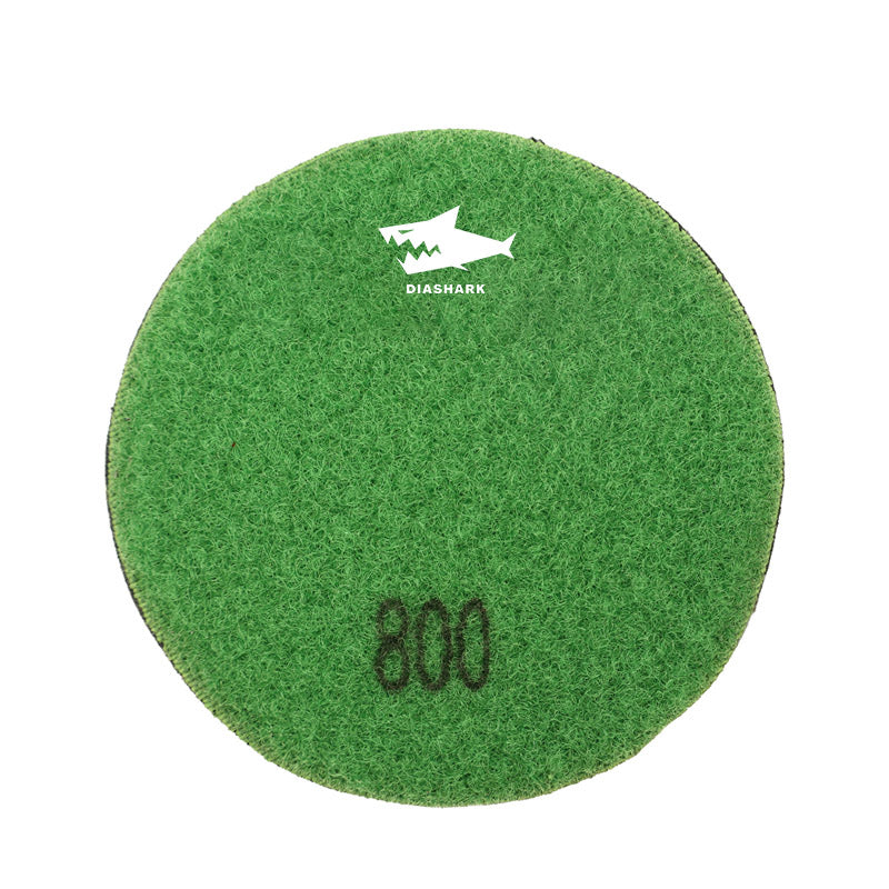 DIASHARK 6pcs/9pcsDiamond Concrete Polishing Pads Sanding Discs for Concrete Floor Dia 3"/80MM