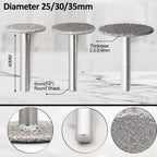 Diashark Mini Diamond Discs Set for cutting grinding engraving granite marble concrete