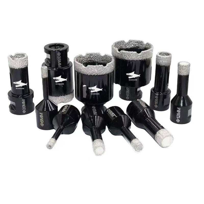 Diashark 6-152MM Diamond Core Drill Bits Porcelain Ceramic Tile Marble Brick1/4 Inch to 6 Inch 5/8-11