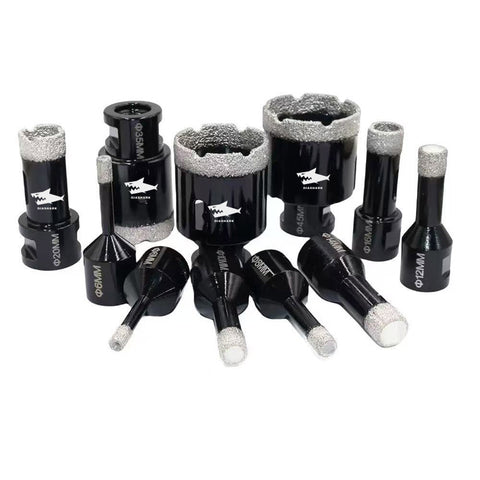 Diashark 6-152MM Diamond Core Drill Bits Porcelain Ceramic Tile Marble Brick1/4 Inch to 6 Inch 5/8-11