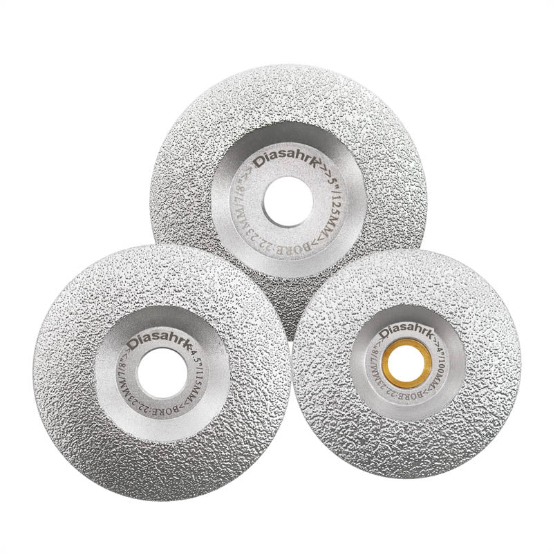 Diashark 4/4.5/5inch Diamond Grinding Cup Wheel for Granite Marble Masonry Convex