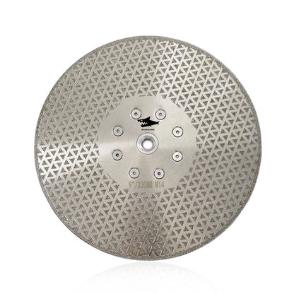 Diashark 4''-9'' Electroplated Cutting and Grinding Disc Single/Double side Coated M14 or 5/8-11 Flange