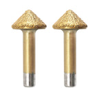 Diashark CNC Diamond Engraving Router Bit Stone Milling Cutter Engraver Marble Granite Tool Blades Carving Knife
