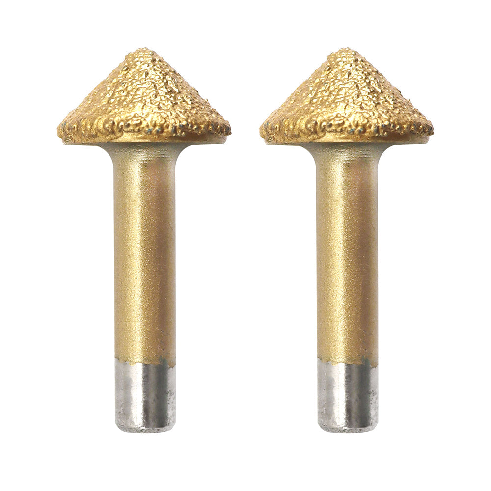 Diashark CNC Diamond Engraving Router Bit Stone Milling Cutter Engraver Marble Granite Tool Blades Carving Knife