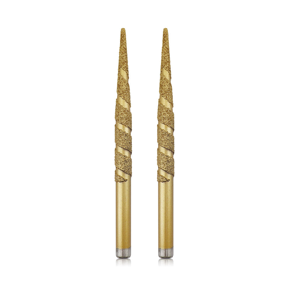 Diashark CNC Diamond Engraving Router Bit Stone Milling Cutter Engraver Marble Granite Tool Blades Carving Knife