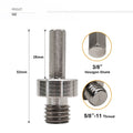 DIASHARK 2PCS Core Drill Bit Adapter 5/8''-11 thread to 3/8" Hexagon Shank