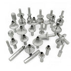 Diashark Diamond Router Bits with 1/2" Shank for Granite Marble 31 sizes 2pcs