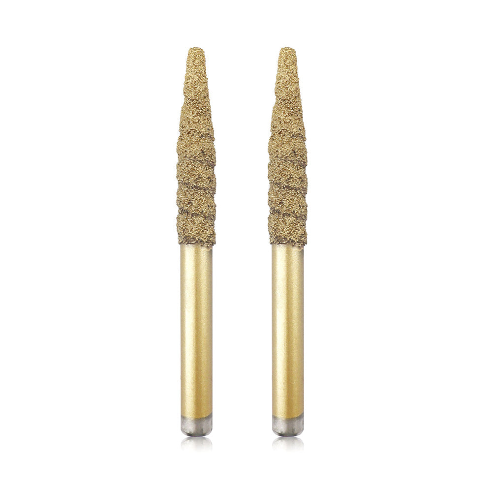Diashark CNC Diamond Engraving Router Bit Stone Milling Cutter Engraver Marble Granite Tool Blades Carving Knife