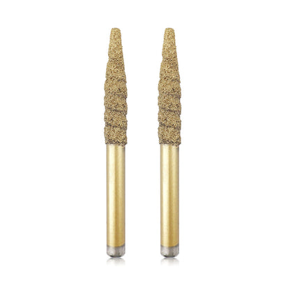 Diashark CNC Diamond Engraving Router Bit Stone Milling Cutter Engraver Marble Granite Tool Blades Carving Knife