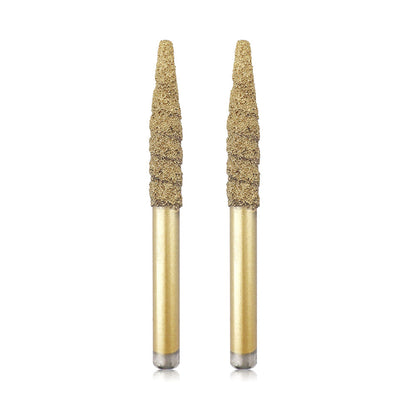 Diashark CNC Diamond Engraving Router Bit Stone Milling Cutter Engraver Marble Granite Tool Blades Carving Knife