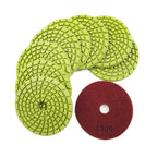 Diashrk 4" Concrete Wet Diamond Polishing Pads Polishing  Concrete 9/12pcs