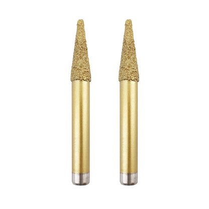 Diashark CNC Diamond Engraving Router Bit Stone Milling Cutter Engraver Marble Granite Tool Blades Carving Knife