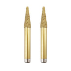 Diashark CNC Diamond Engraving Router Bit Stone Milling Cutter Engraver Marble Granite Tool Blades Carving Knife