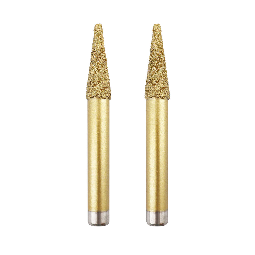 Diashark CNC Diamond Engraving Router Bit Stone Milling Cutter Engraver Marble Granite Tool Blades Carving Knife