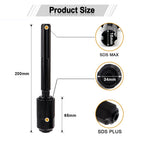 DIASHARK SDS Plus To SDS Max Chuck Adapter Connecting Power Accessories Drill Bits Converter Hammer