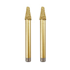 Diashark CNC Diamond Engraving Router Bit Stone Milling Cutter Engraver Marble Granite Tool Blades Carving Knife