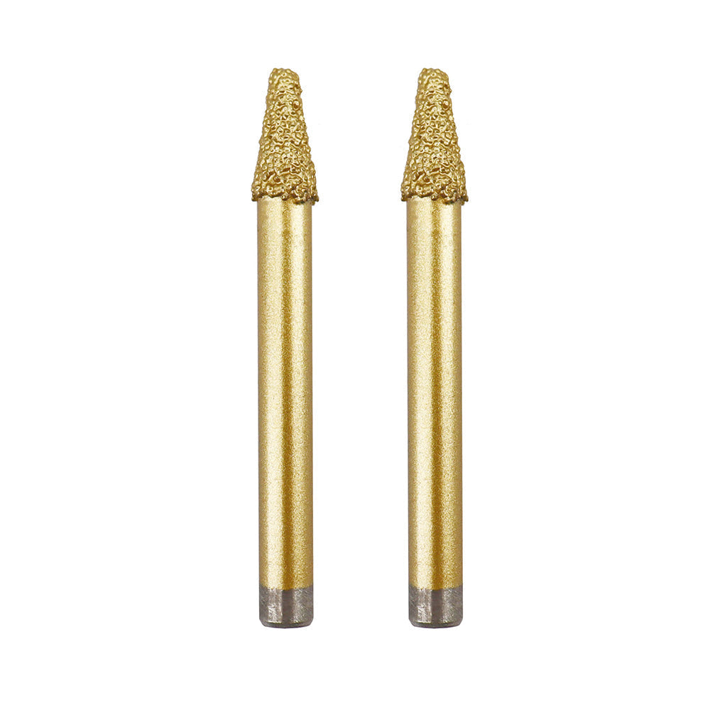 Diashark CNC Diamond Engraving Router Bit Stone Milling Cutter Engraver Marble Granite Tool Blades Carving Knife