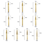 Diashark CNC Diamond Engraving Router Bit Stone Milling Cutter Engraver Marble Granite Tool Blades Carving Knife